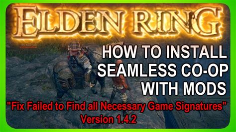 Seamless Co-op "<b>Failed</b> <b>to find</b> <b>all</b> <b>necessary</b> <b>game</b> <b>signatures</b>" - Wont launch/Keeps booting up wrong version. . Error failed to find all necessary game signatures